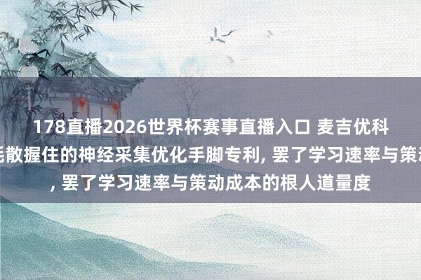 178直播2026世界杯赛事直播入口 麦吉优科技肯求基于热力学耗散握住的神经采集优化手脚专利, 罢了学习速率与策动成本的根人道量度